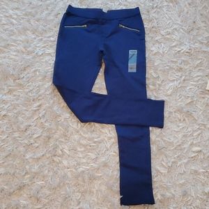 GIRLS navy blue Leggings